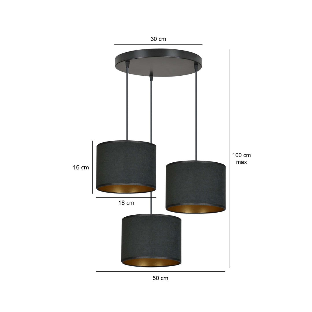 HILDE 3 BL PREMIUM ZWART