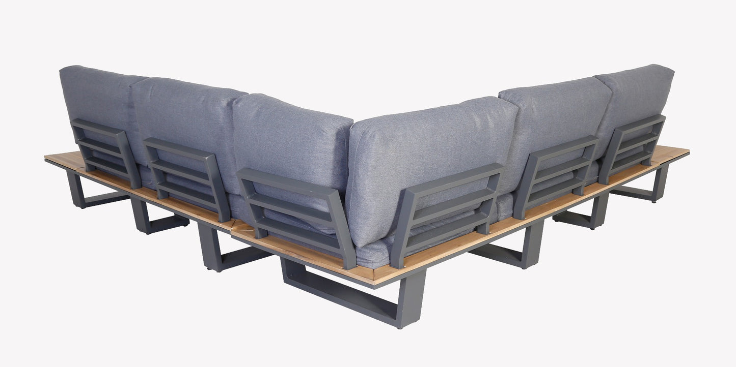 Lota Lounge Hoekset - 3 stuks - Antraciet