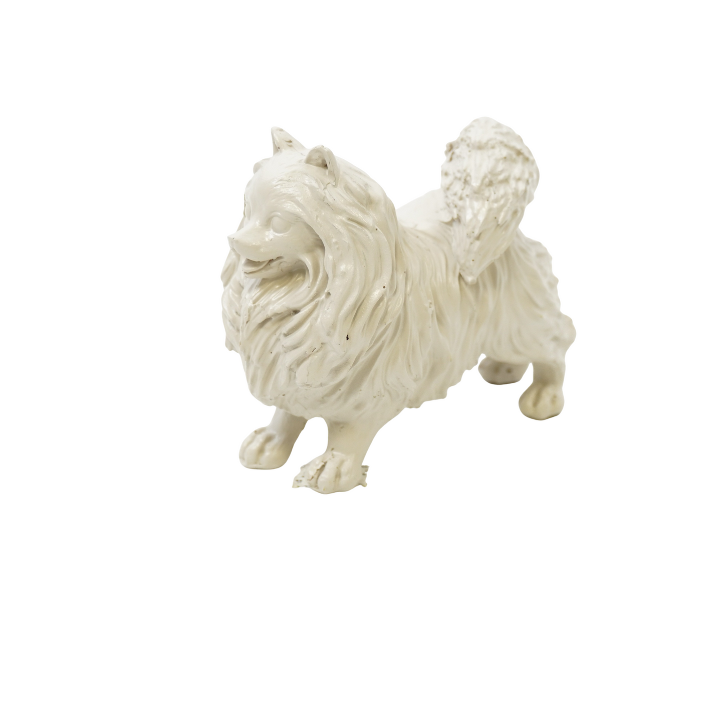 Ornament - Dwergkees - Zand - 10,5x5x9cm