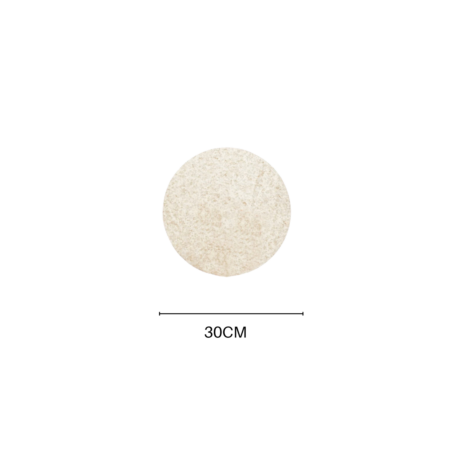 Spiegel - Rond - Rookglas - 30x1x30cm