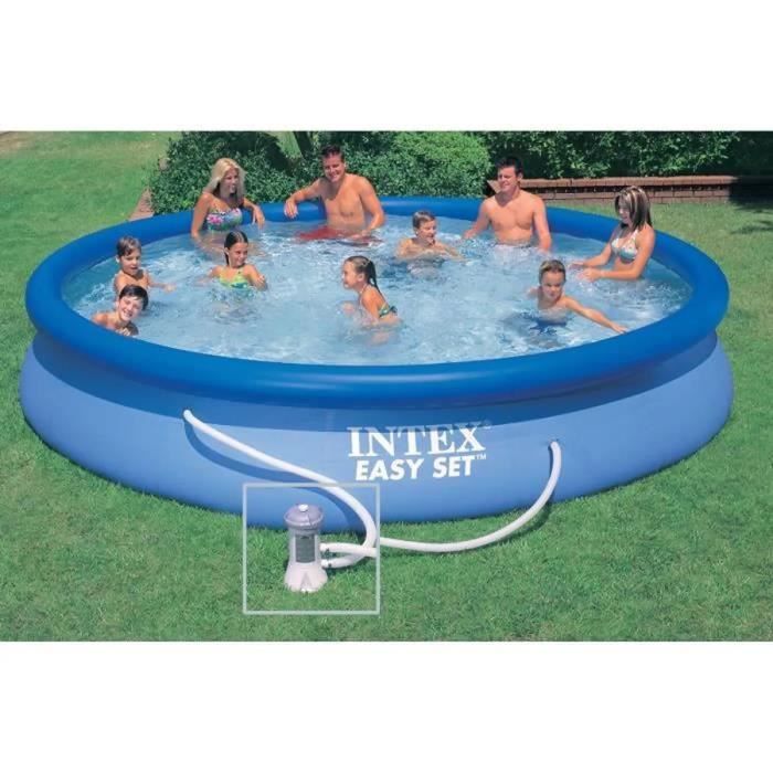 INTEX Easy Set ronde vrijstaande zwembadset - 457,2 x 83,82 cm