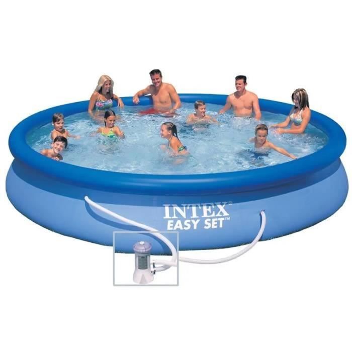INTEX Easy Set ronde vrijstaande zwembadset - 457,2 x 83,82 cm
