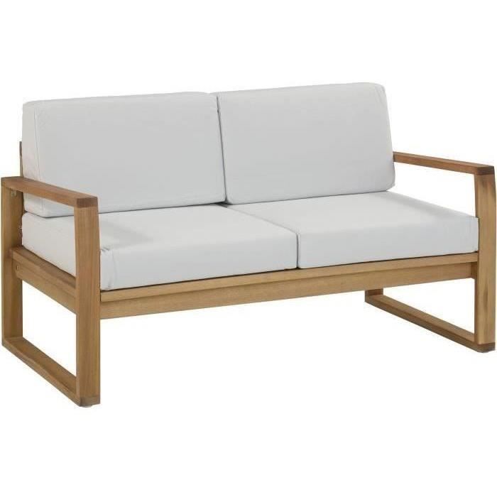 FSC Acacia garden furniture - PALAWAN - 4 personen - Grijs