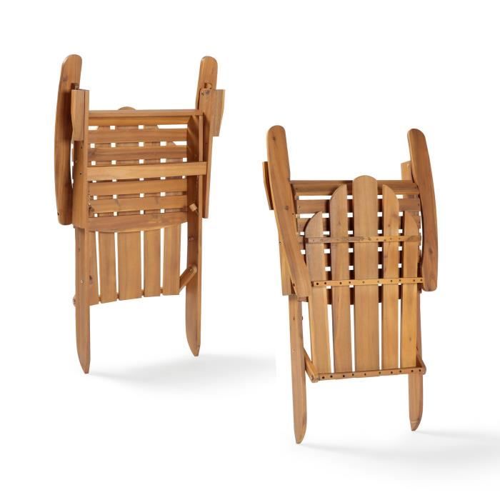 FSC Acacia tuinstoel - 72,5 x 89,5 x H.94 cm