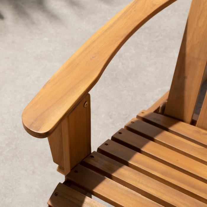 FSC Acacia tuinstoel - 72,5 x 89,5 x H.94 cm