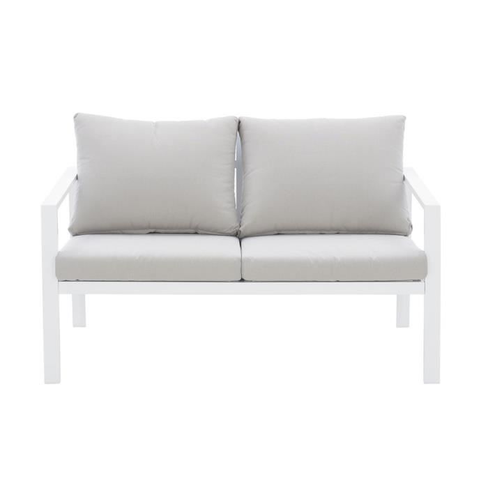 FIRA tuinmeubelen - Aluminium - 4 personen met kussens