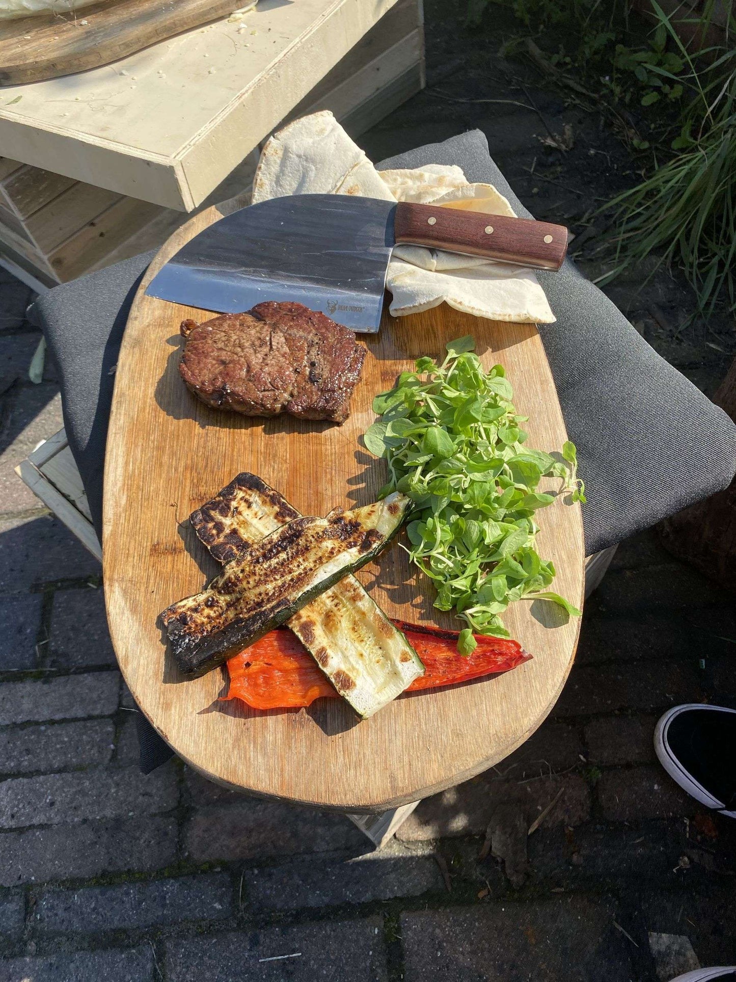 BBQ Accessoire Hakmes 18 cm