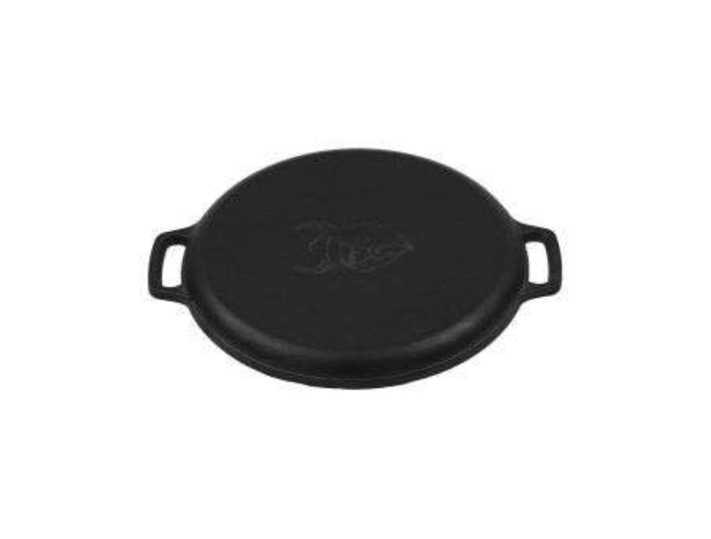 Gietijzeren koekenpan Plancha met handgrepen 35 cm