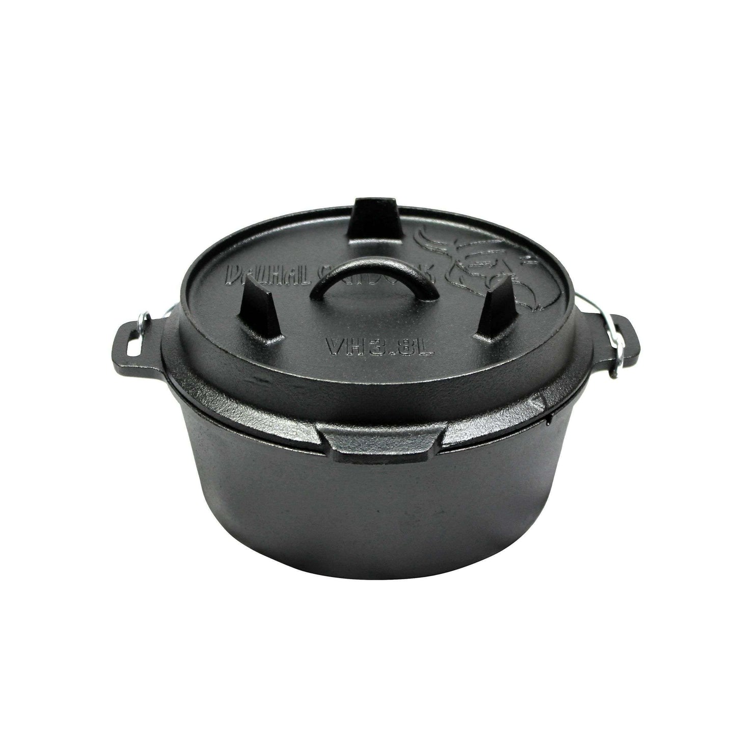 Nederlandse Oven Braadpan Gietijzer 3,8 Liter