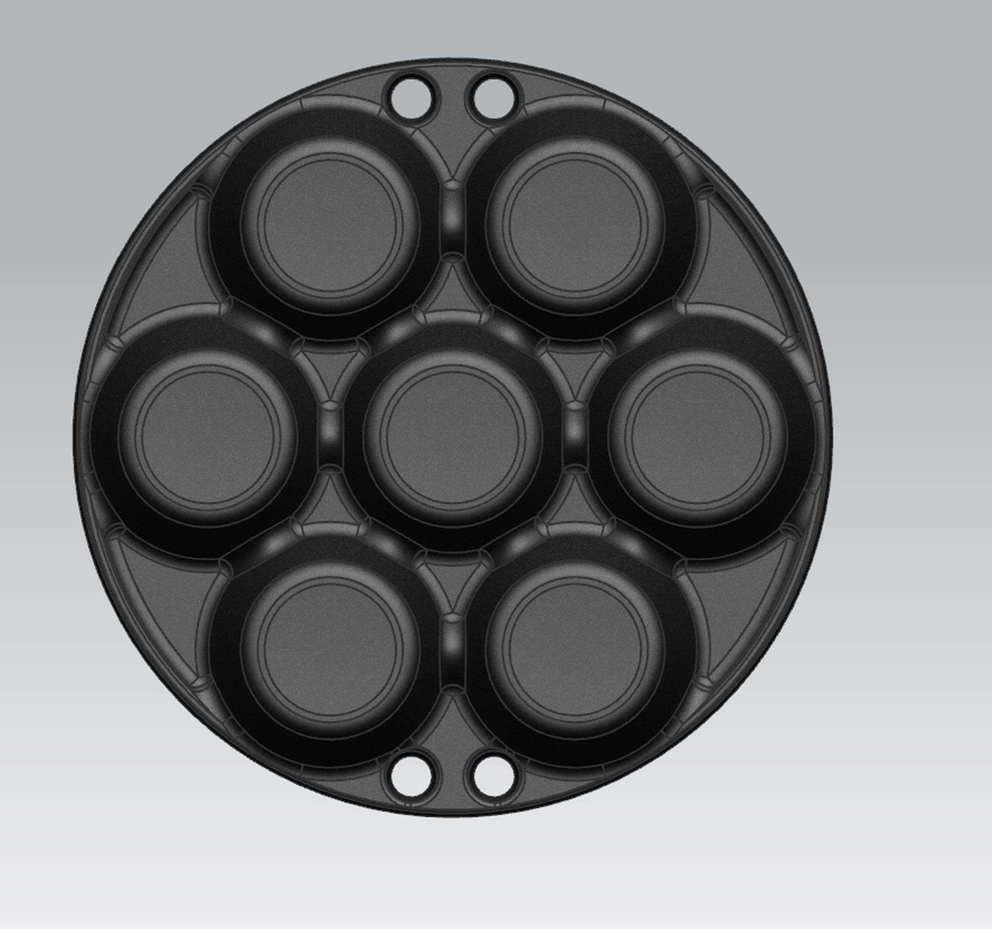 BBQ Accessoire Muffinpan voor 7 stuks