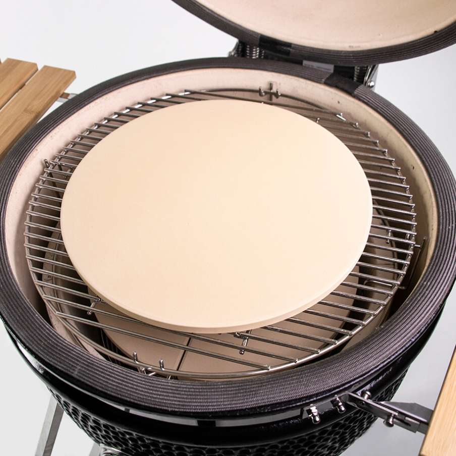 BBQ Accessoire Kamado 19" Grote Pizzasteen