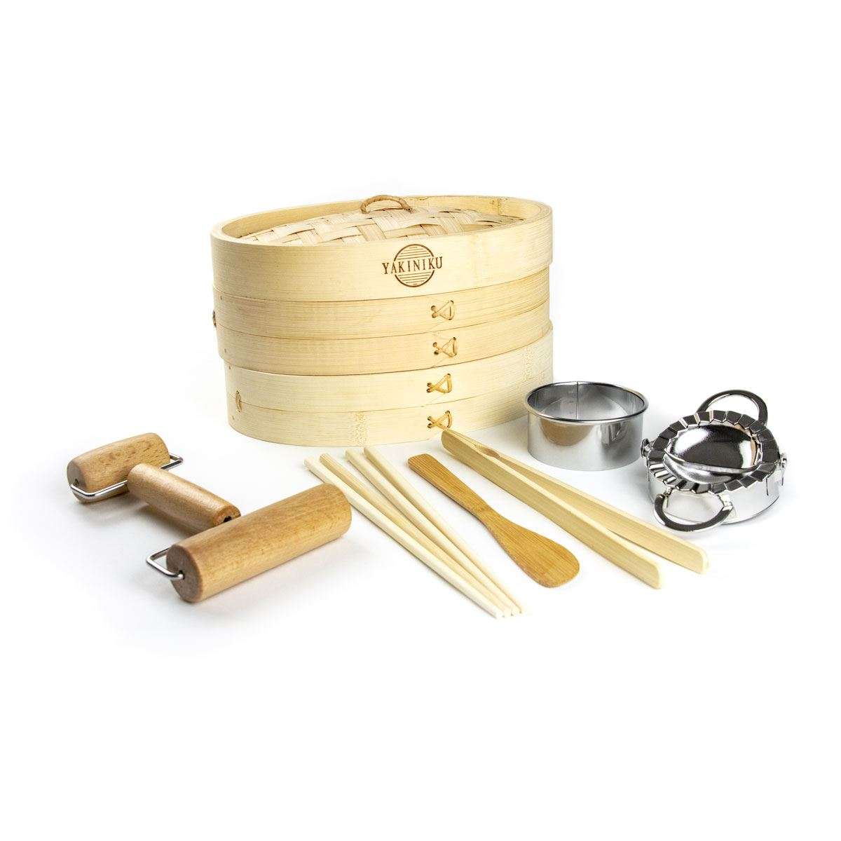 Barbecue accessoire stoommand van bamboe