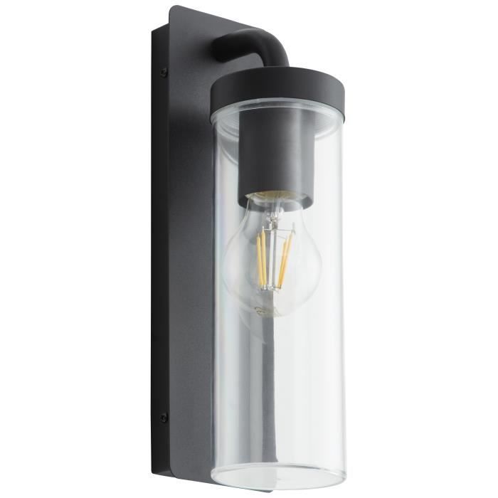 Schitterende externe downlighting Aosta - E27 - 1x25W - Mat zwart