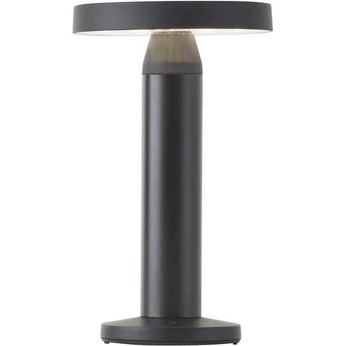 Buitentafellamp - BRILLIANT - MAGUA - LED en zonne-energie - Metaal en kunststof - 5 W - Zwart