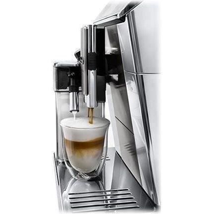 DELONGHI ECAM650.55.MS Espressomachine met geïntegreerde molen PrimaDonna Elite - grijs