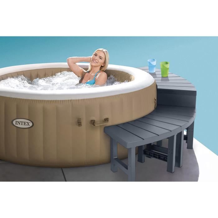 Intex - 28515 - 4 -stuk 2 Medium Pack + 2 High Spa 4 Ronde Spa