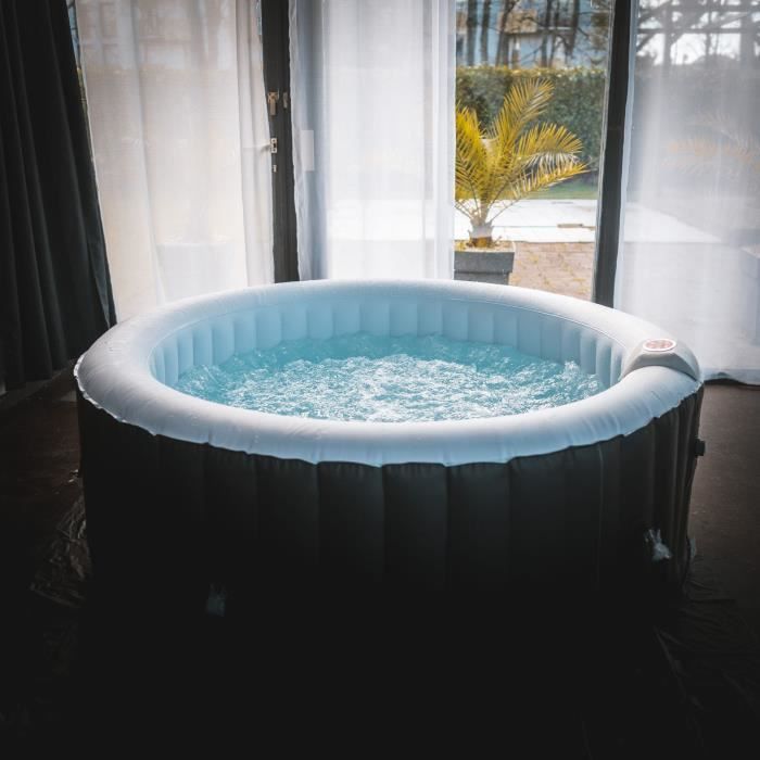 SUNSPA Ronde opblaasbare spa 4 plaatsen