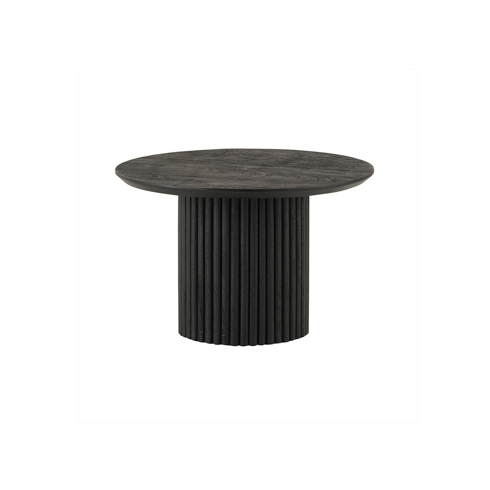 Salontafel Ø60, Acacia Zwart