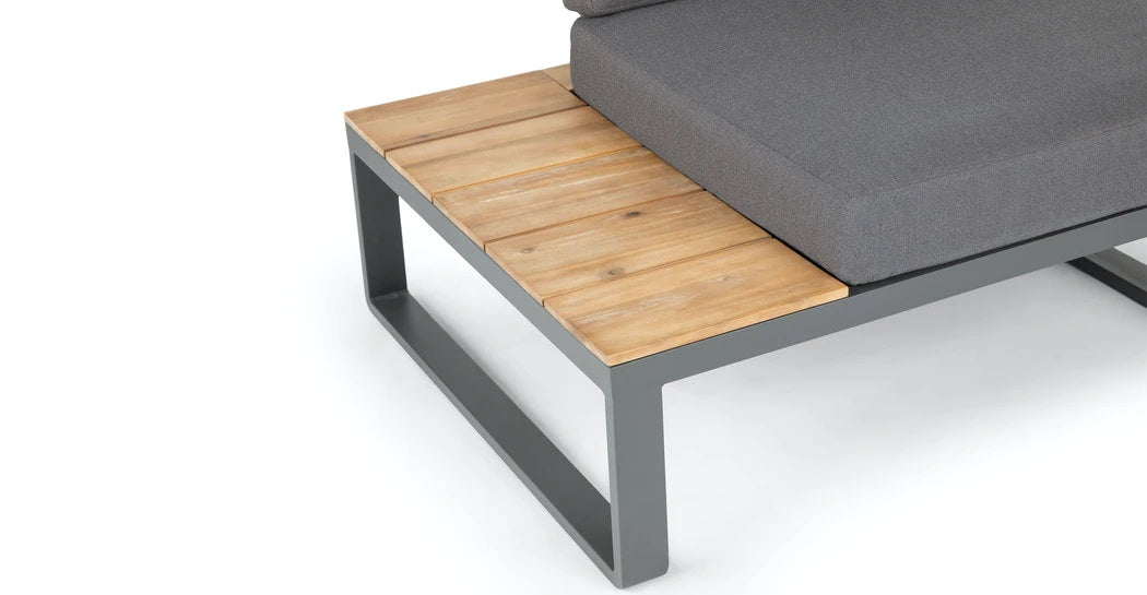 Albufeira Modulaire Lounge Hoek Set - Alu Antraciet