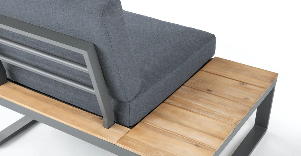 Albufeira Modulaire Lounge Hoek Set - Alu Antraciet