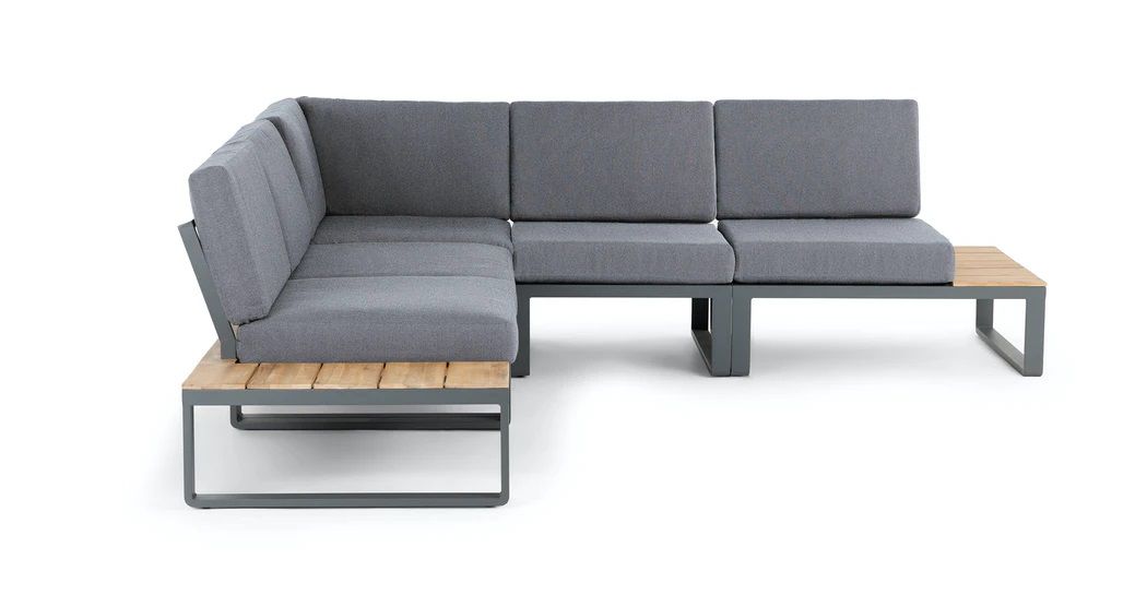 Albufeira Modulaire Lounge Hoek Set - Alu Antraciet