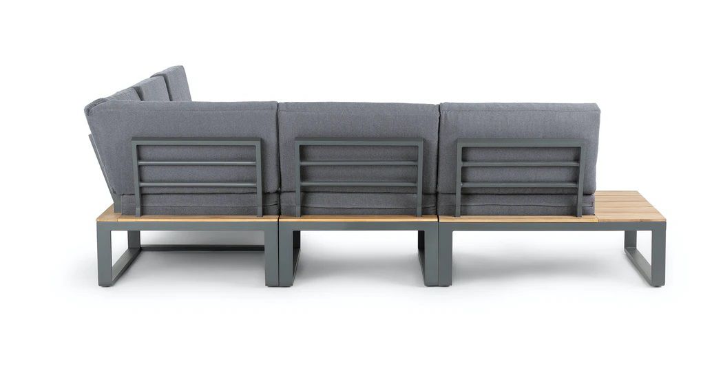 Albufeira Modulaire Lounge Hoek Set - Alu Antraciet
