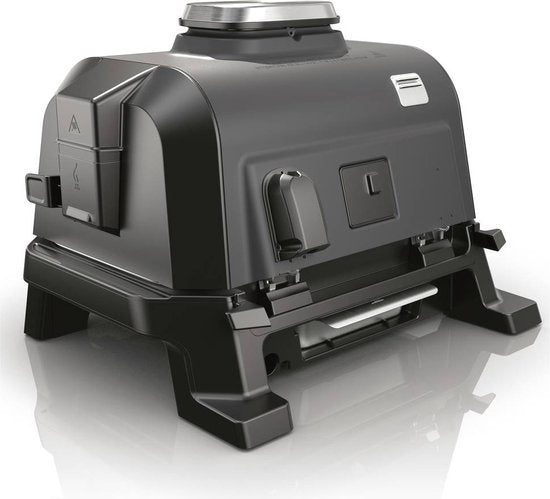 Elektrische barbecue en rookoven met thermometer - NINJA - Woodfire Pro XL - OG850EU - Buitenbarbecue en airfryer