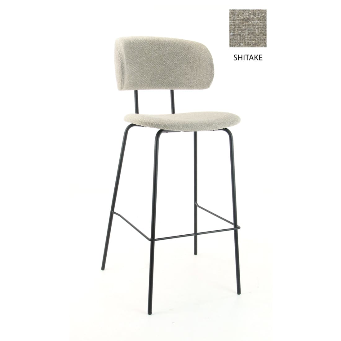 Werk- en woonkruk Hoog Society Bo - Boucle Shitake