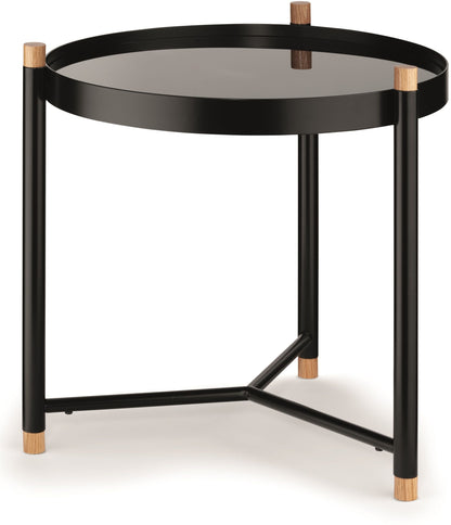 Eiken bijzettafel