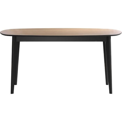 Eettafel - Ronin - Eiken - Ovaal - MDF - Modern - 8 personen - 160 x 77 x 90 cm - Trendteam
