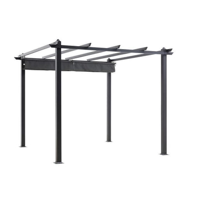 CORDOBA aluminium pergola - Grijs - 3 x 3 m