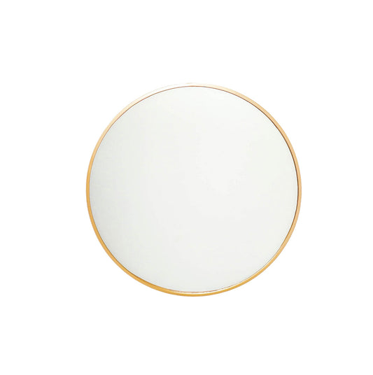 Spiegel - Rond - Metaal - Goud - 100x2,5x100cm
