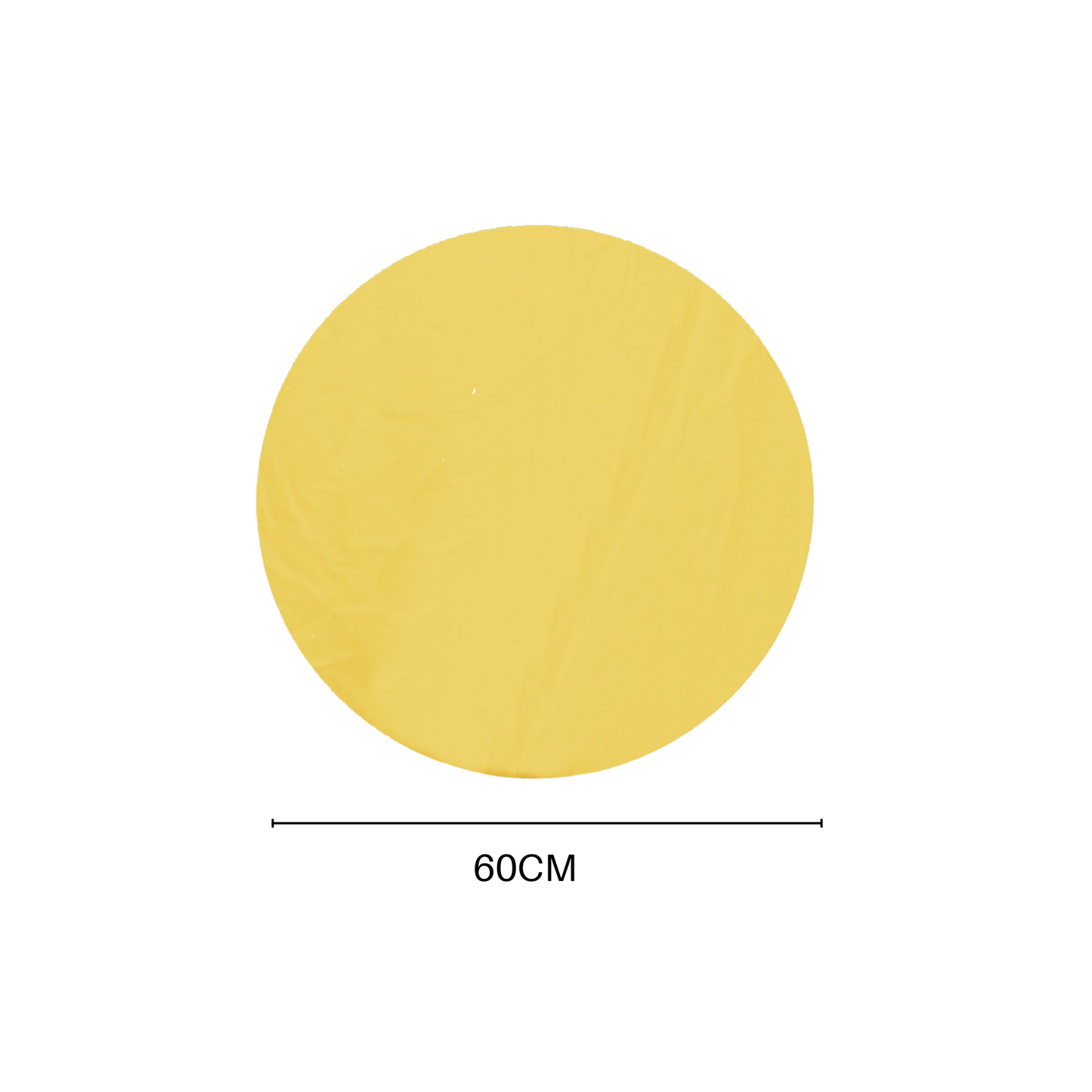 Housevitamin Ronde Spiegel - Gouden Glas - 60x1x60cm