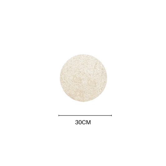 Spiegel - Rond - Rookglas - 30x1x30cm