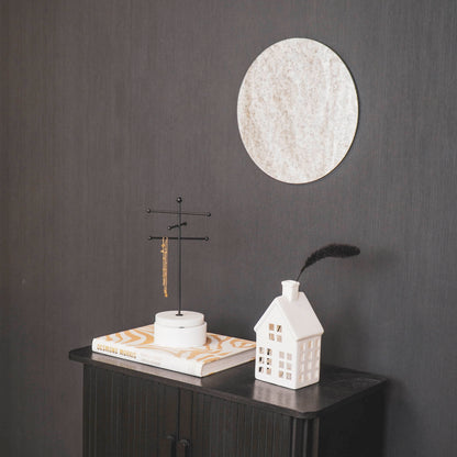 Spiegel - Rond - Rookglas - 30x1x30cm