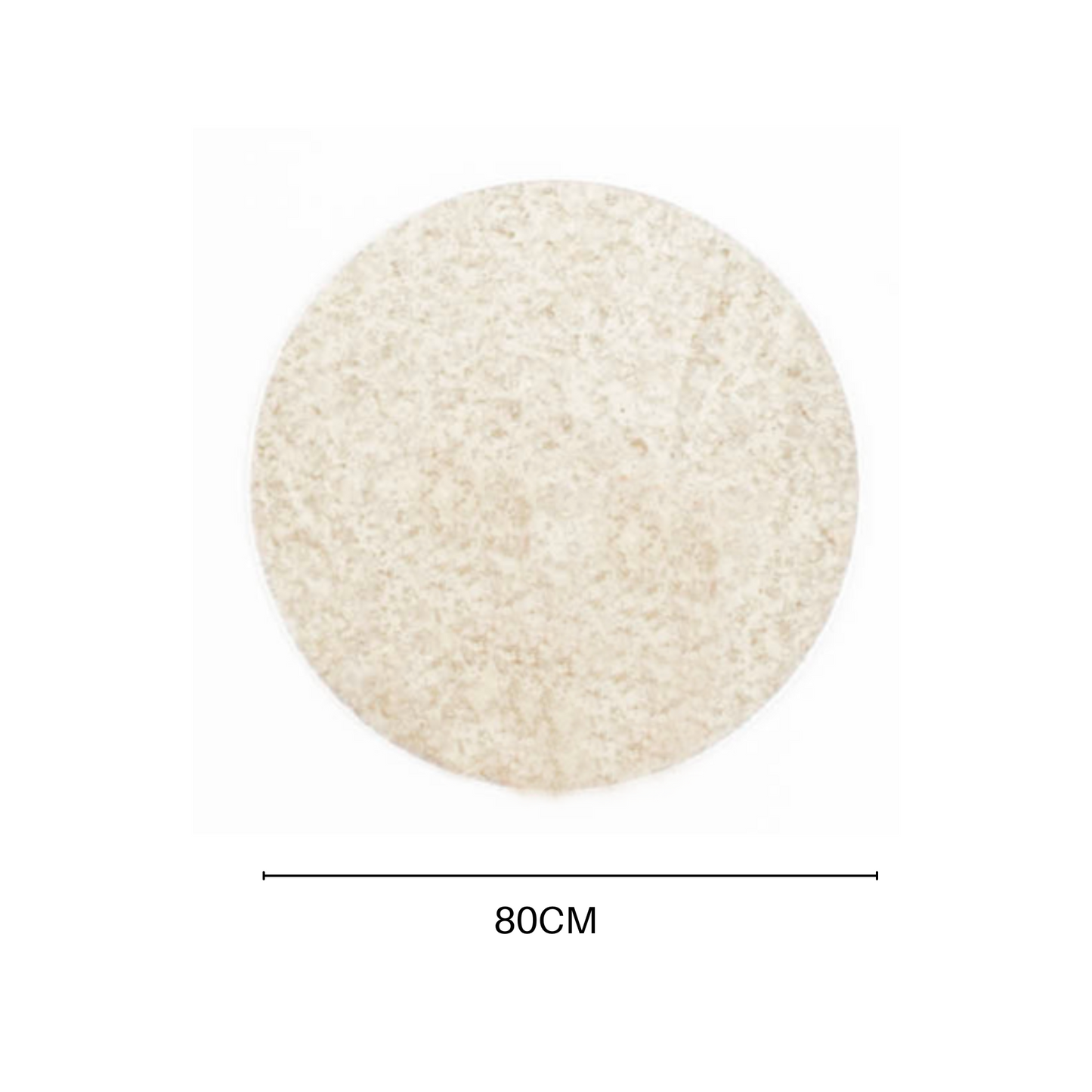 Spiegel - Rond - Rookglas - 80x1x80cm