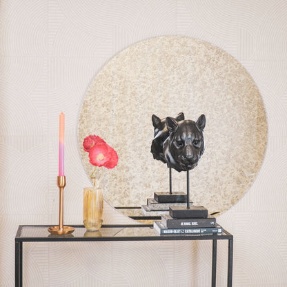 Spiegel - Rond - Rookglas - 80x1x80cm
