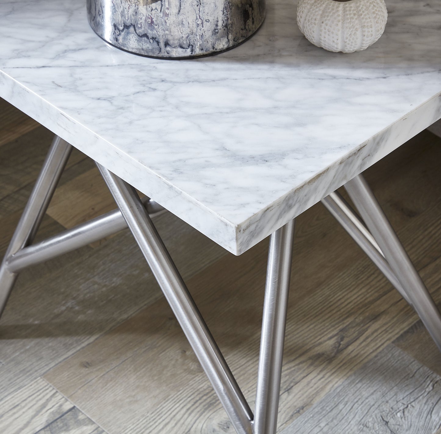 Marmeren consoletafel in koraalstijl