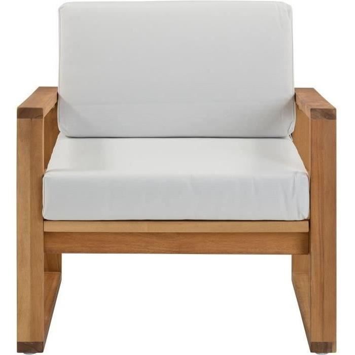 FSC Acacia garden furniture - PALAWAN - 4 personen - Grijs