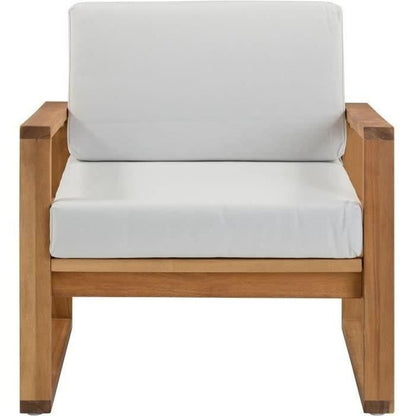 FSC Acacia garden furniture - PALAWAN - 4 personen - Grijs