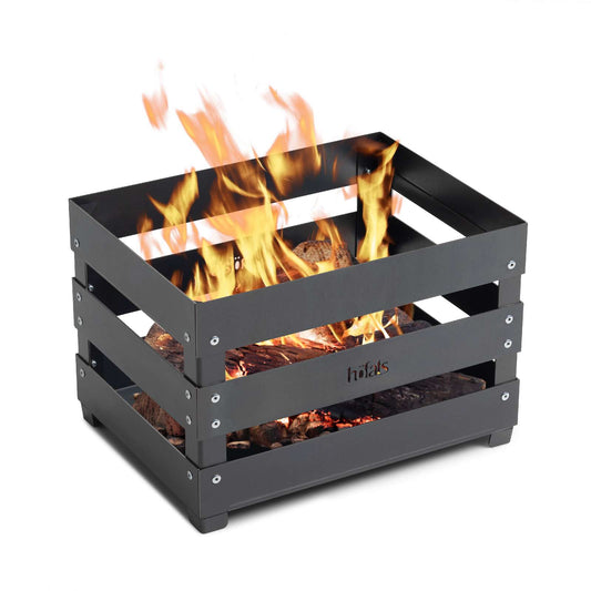 Vuurkorf met krat