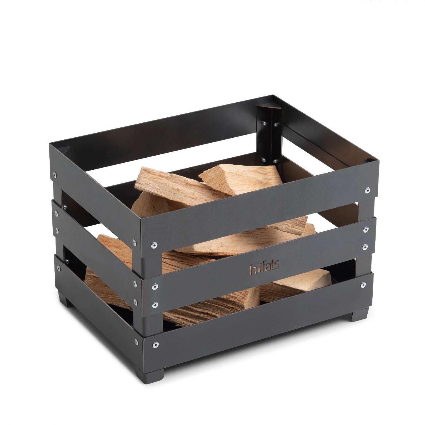 Vuurkorf met krat
