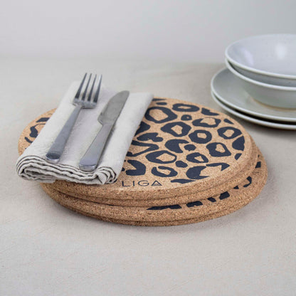 Placemat Luipaard Set van 4 Stuks