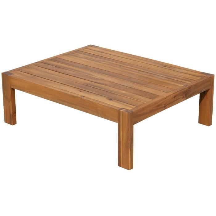 FSC Acacia wooden garden furniture with cushions - MANDI - 5 persons