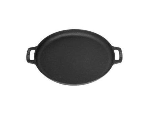 Gietijzeren koekenpan Plancha met handgrepen 35 cm