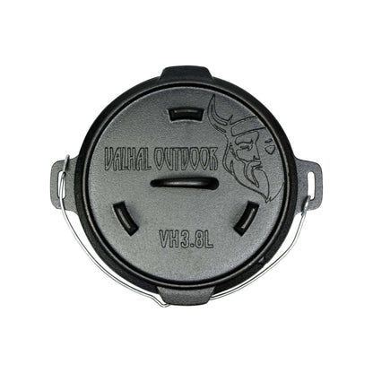 Nederlandse Oven Braadpan Gietijzer 3,8 Liter