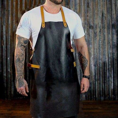 Barbecue accessoire schort kunstleer