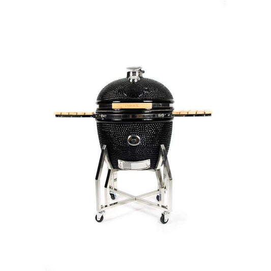 BBQ Kamado 24" XXL Pro Set met Onderstel- Zijtafels en Hoes