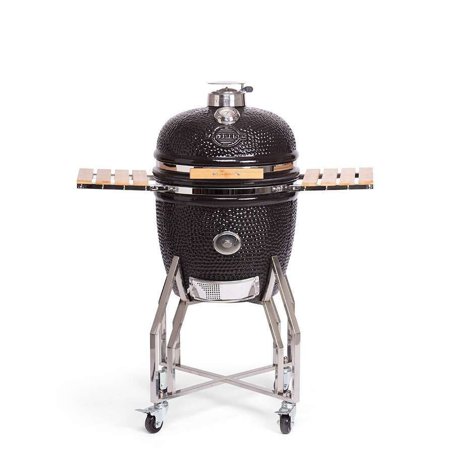BBQ Kamado 19 Inch Groot met Onderstel en Zijtafels Pro Set
