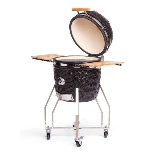 BBQ Kamado 19 Inch Groot met Onderstel en Zijtafels Pro Set